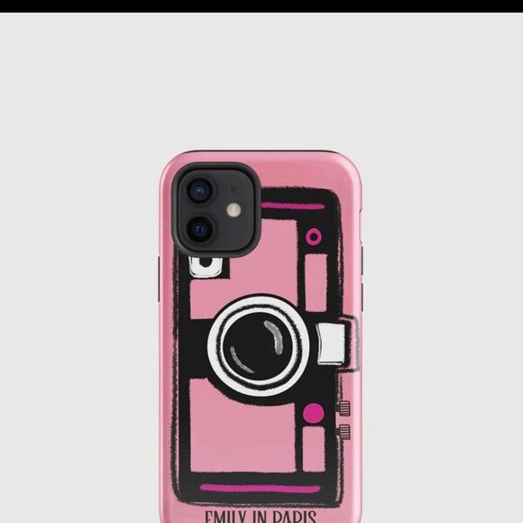 NETFLIX MERCH “Emily In Paris” Pink Camera Phone Case - Picture 7 of 7